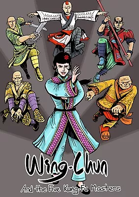 Wing Chun And The Five Kung Fu Masters -  Signed By Author  • $27
