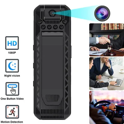 £12.52 • Buy 1080P HD Mini Pocket Pen Camera Hidden Portable Body Video Camcorder DVR Cam