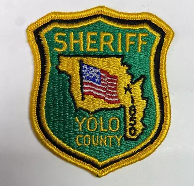 HAT SIZE Yolo County California CA 3.25  Patch B3E • £9.14