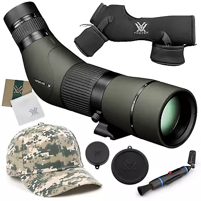 Vortex Optics Viper HD 15-45x65 Angled Spotting Scope With CD Hat And Pen Bundle • $699