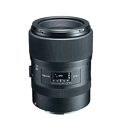 Tokina 634455 ATX-i 100mm F2.8 FF Macro Canon EF Mount Full Size Compatible • $386.10