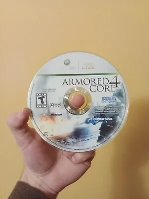 Armored Core 4 (Microsoft Xbox 360 2007) Disc Only Authentic Clean Free Ship • $24.99