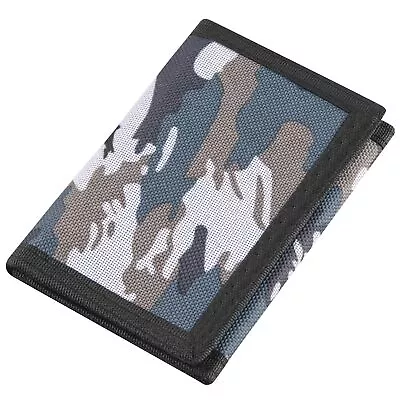 RFID Blocking Canvas Wallet For Men And Women - Camo Trifold Outdoor Sports • $11.73