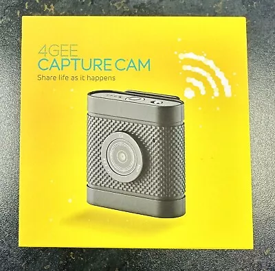 4GEE Capture Cam - EE Action Camera - With 4G Streaming Boxed • £11.99