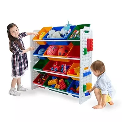  Toy Organizer With 12 Removable Storage Bins Multi-Bin 12 Bins Primary • $99.23