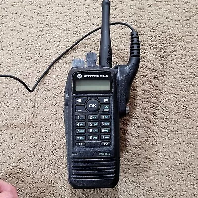 Motorola XPR 6550 Portable Two-Way Radio • $275