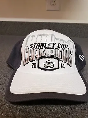 LA Kings NHL Hockey Stanley Cup Champions 2014 New Era Cap Hat 39/30 One Size • $9.95