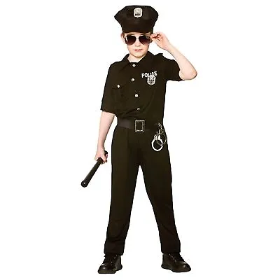 £13.09 • Buy Wicked New York Cop Police Uniform Boys Fancy Dress Costume New