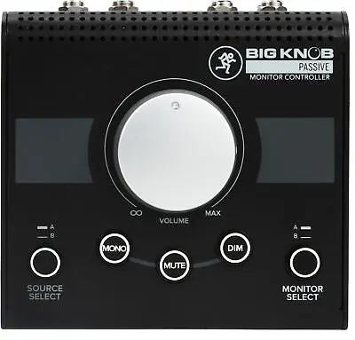 Mackie Big Knob Passive 2x2 Studio Monitor Controller (2-pack) Bundle • $139.98
