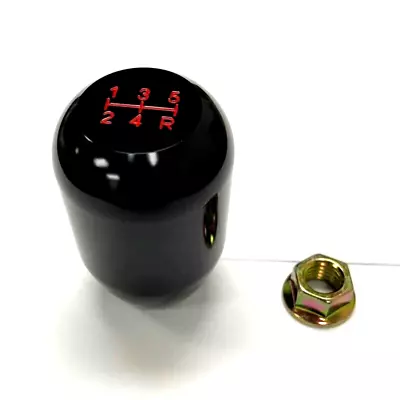 $9.99 • Buy Type R Style Black Mt Manual Transmission Gear Shift Knob 5 Speed M10 X 1.5mm
