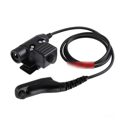 Tactical Headset U94 Cable PTT For Motorola APX-6000 DP-3401 DGP-6150 XiR P8208 • $21.12