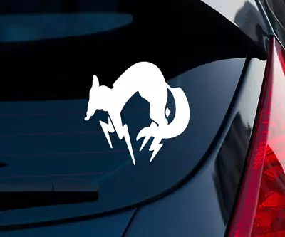 Metal Gear Solid Foxhound Snake Indoor/Outdoor Matte White Vinyl Decal 3 X3  • $6.99