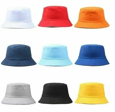 Mens Womens Adults Bucket Hat Summer Fishing Fisher Beach Festival Sun UK • £5.99