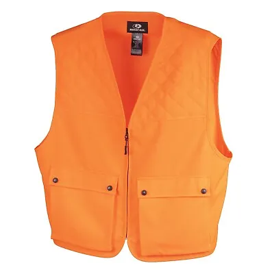 $17.95 • Buy Men's Hunting Safety Vest Mossy Oak Blaze Orange Padded Shoulders Sizing Choice