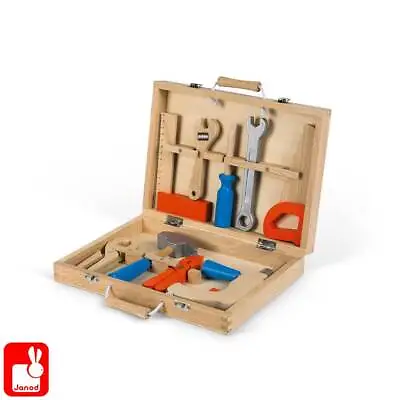 £36.95 • Buy Janod BRICO'KIDS TOOL BOX Wooden Toy 3 Years+ BN