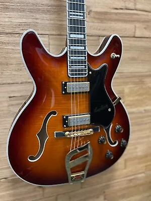 Hagstrom 67 Viking II Semi-Hollow  Electric Guitar Vintage Sunburst  2021 New! • $899