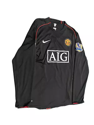 Nike Manchester United 2007/08 Away Jersey Long Sleeve Ronaldo #7 • $69.99