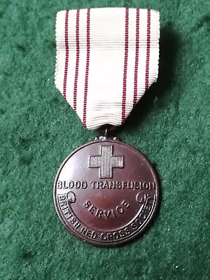 WW2 British Red Cross Blood Transfusion Medal C E Bathurst. • £25