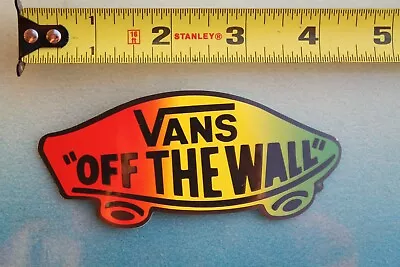 VANS Shoes Dogtown Skateboard Surfing Off The Wall Vintage Skateboarding STICKER • $13