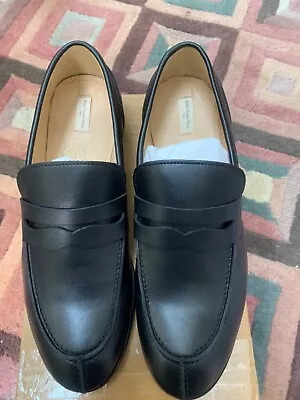 Will’s Vegan Shoes. Men’s Black City Loafers. Size 10.5 (45) • £30