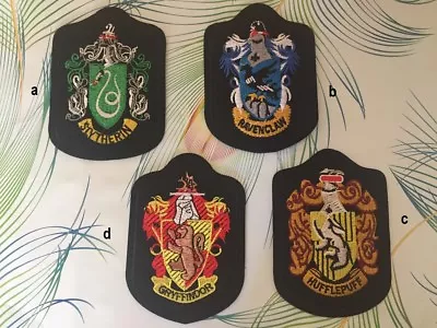 $4.99 • Buy Harry Potter Patch, Hogwarts Houses Iron On Patch, Harry Potter Iron On Patch