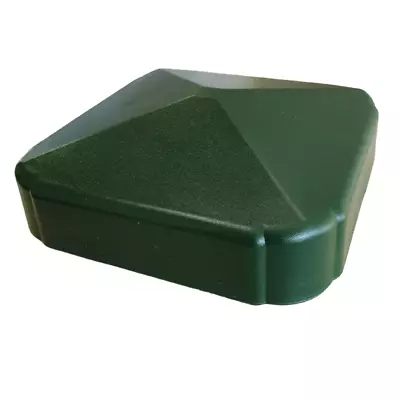 Liniar UPVC Fence Post Caps - Classic - Green • £4.37