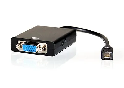 Bytecc HMMICRO-VGA005 HDMI MICRO To VGA Adapter/Converter • $19.49
