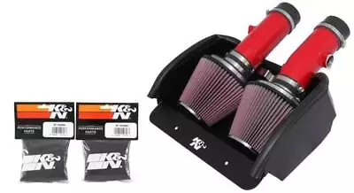 K&N Fits 08 Dodge Viper 8.4L-V10 Red Typhoon Short Ram Intake • $699.99