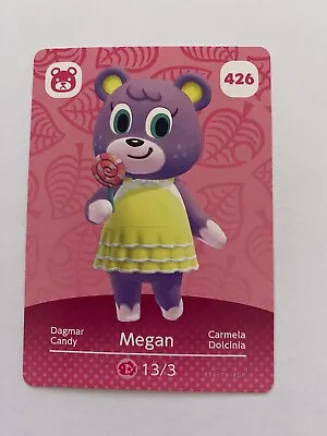 426 Megan Animal Crossing Amiibo Card Authentic ACNH • $2.80