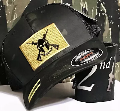 Flexfit 6511 Molon Labe Patch Multicam Black Camo Yupoong Hat ( No Koozie ) • $25.99