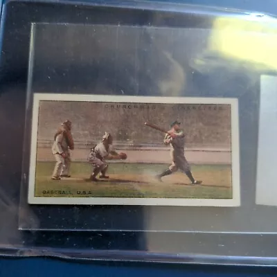 *Authenticated* 1929 Churchman Tobacco Card *BABE RUTH* #25 Baseball  Yankees  • $1850