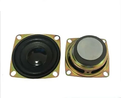 2pcs 52mm 4Ω 5W Full Range Speaker Square 4ohm Loudspeaker Home Audio Parts • $3.47