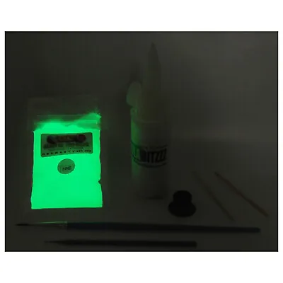 Watch Face Lume Clock Glow In The Dark Pigment Powder Paint Kit Relume • £11.99