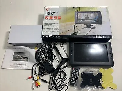 RV Car Portable 9 Inch TFT LCD Screen TV W Coaxial USB AV Player NS-901 • $104.68