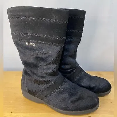 Vintage Tecnica Fur Boots • $95