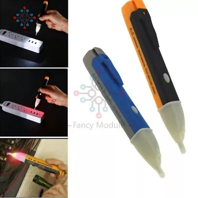 Voltage/live AC Detector Tester Pen & Torch Non Contact Indicator Cable/wire UK • £7.99