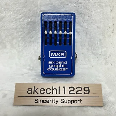 MXR Six Band Graphic Equalizer 6 Band Used Tested From Japan • $115.89