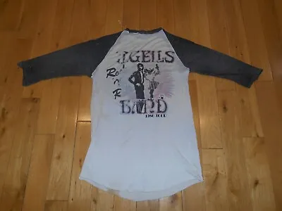 Vtg J. GEILS BAND Love Stinks 1980 Tour Thin 3/4 Sleeve Baseball T-Shirt Adult L • $67.99