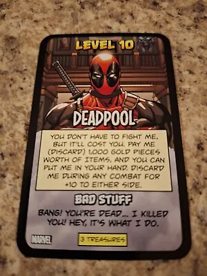 Munchkin Marvel Deadpool Promo Card Steve Jackson Games • $20