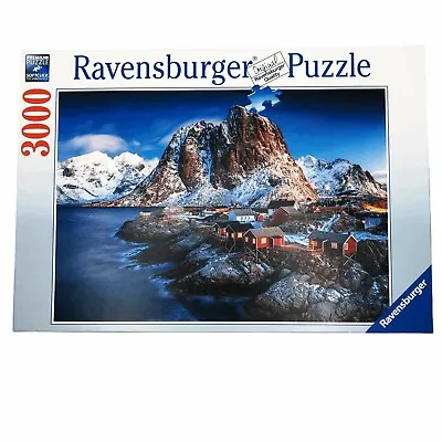 Ravensburger Jigsaw Puzzle Hamnoy Lofoten Norway 3000 Pc Mountains 170814 • $29.99