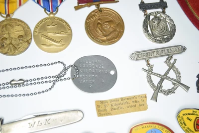 $149 • Buy RARE WW2 USMC 3rd Marine Division Named Medal Grouping Guam Bougainville Veteran