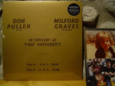 MILFORD GRAVES & DON PULLEN In Concert At Yale University LP/'66 FREE JAZZ/Nommo • $38.98