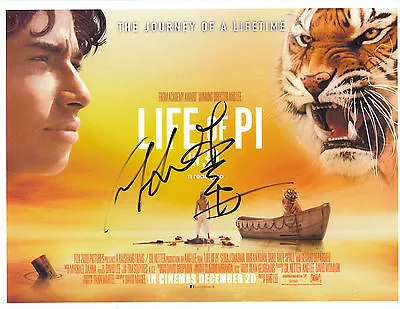 Ang Lee - LIFE OF PI - Signed 8.5 X 11 • £104.49