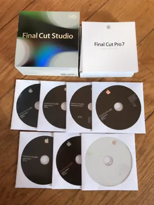 £59.99 • Buy Genuine Apple Final Cut Studio 3 HD Pro 7 Genuine UK Retail Version In Box V/G/C