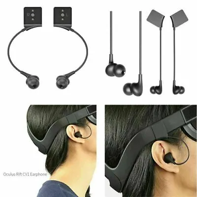 VR Headset In-Ear Headphones Spare For  Rift CV1 Earphone Accessories • $40.55