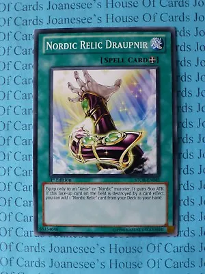 Nordic Relic Draupnir STOR-EN045 Common Yu-Gi-Oh Card English 1st Edition New • £0.99