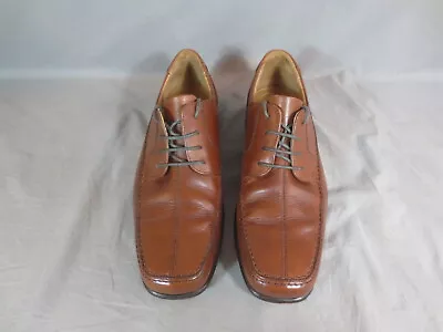 Italiano Mens Tan Colour Leather Shoes Size UK 8 • £19.99