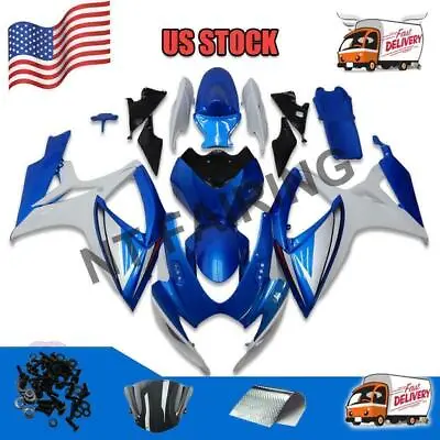 Fit For  2006 2007 GSXR 600 750 Injection Kit Blue Fairing U092 • $369.99