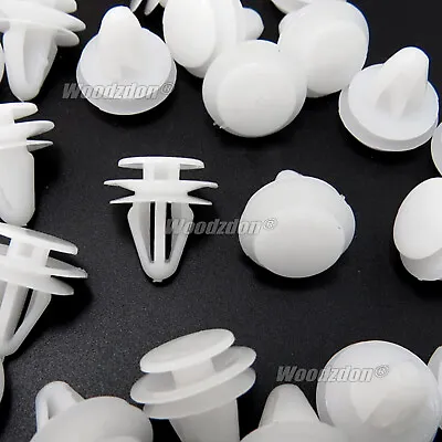 US 50Pcs Door Panel Lining Retainer Push Clips White For Honda Accord Civic CRV • $10.49