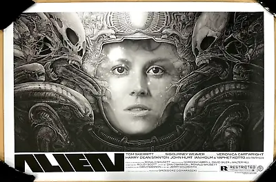  Alien  Artist Proof Screen Print By Gabz S/n #5/20 Grzegorz Domaradzki Ap • $200